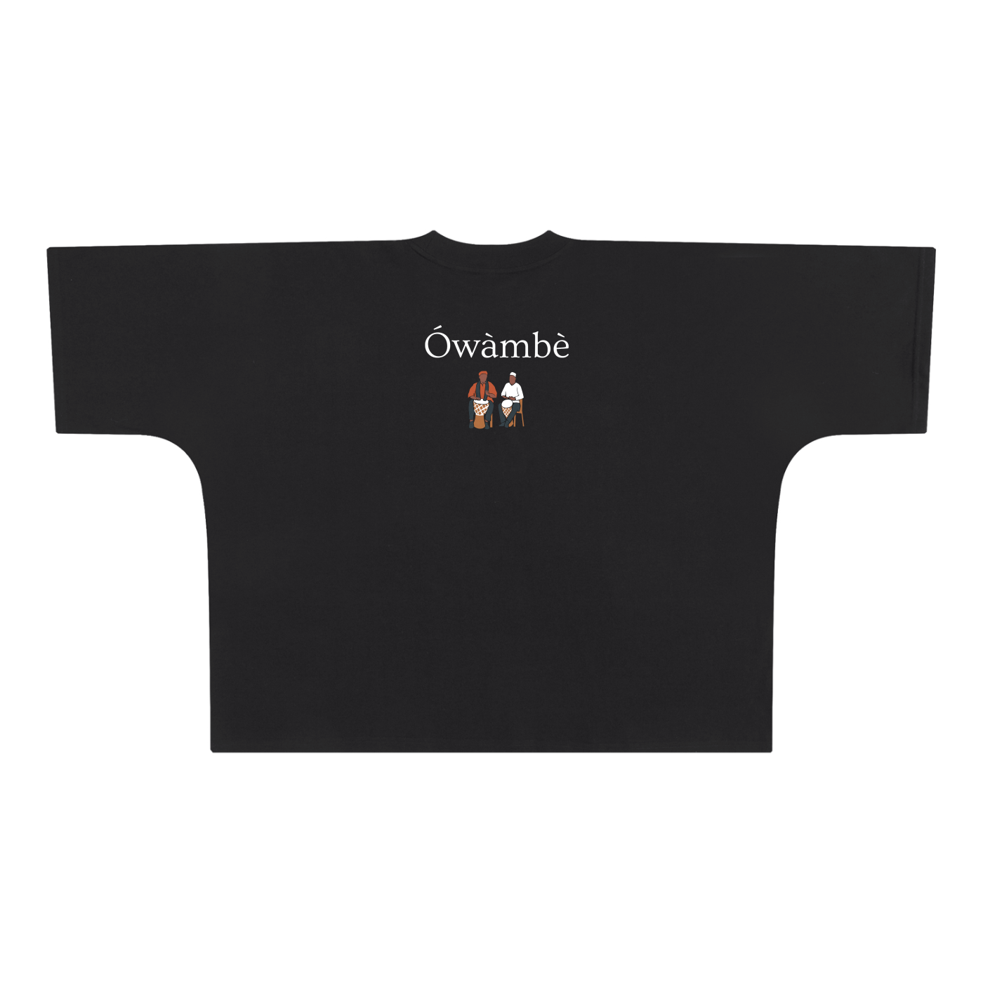 Ówàmè - Oversize One-piece Pattern Cut Boxy Tee