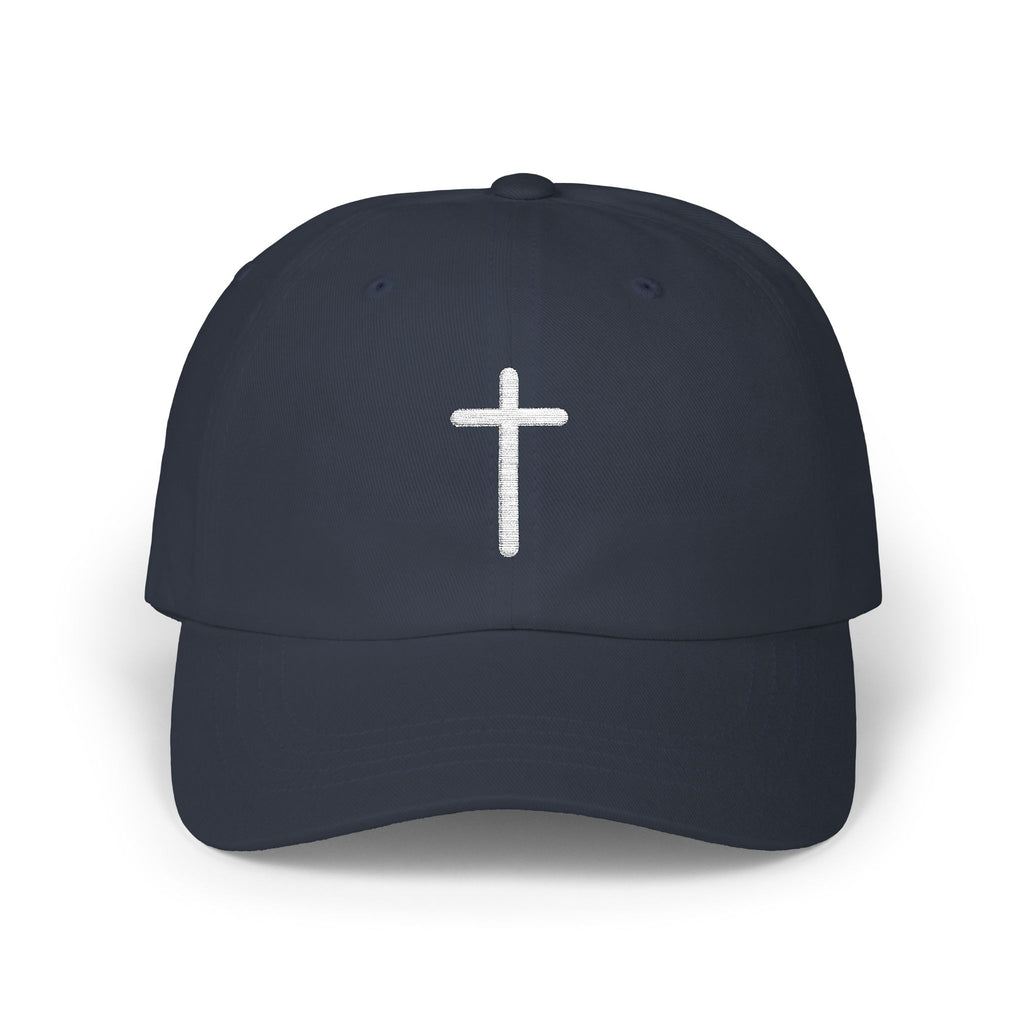Christ like Classic unisex Cap with Cross Design - Casual Christian Hat for Everyday Wear