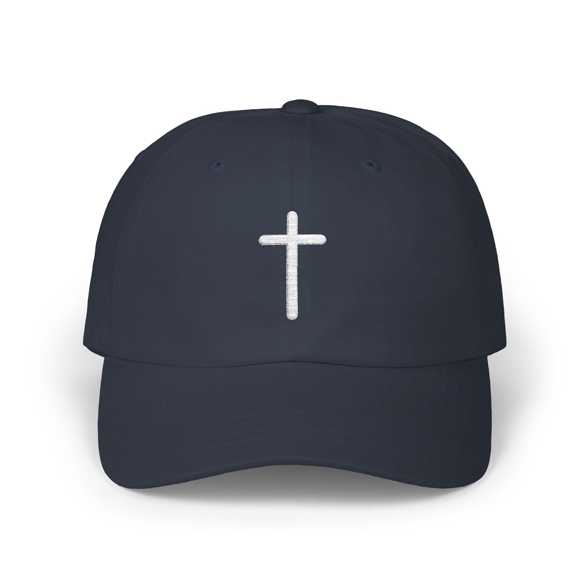 Christ like Classic unisex Cap with Cross Design - Casual Christian Hat for Everyday Wear