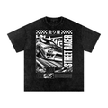 Street racer Acid Wash Oversize T-Shirt