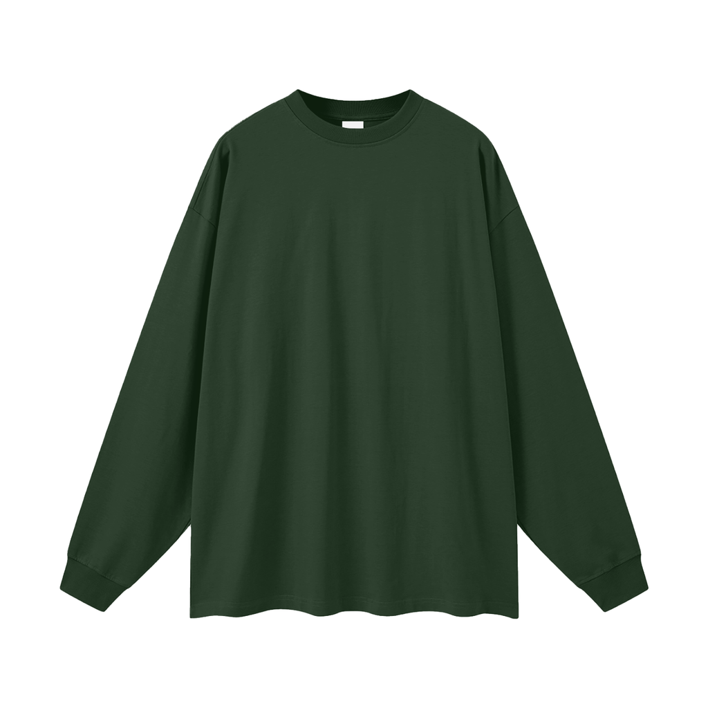 BLANK Oversized Unisex Long Sleeve T-Shirt