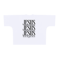 Jesus the way Oversize One-piece Pattern Cut Boxy Tee