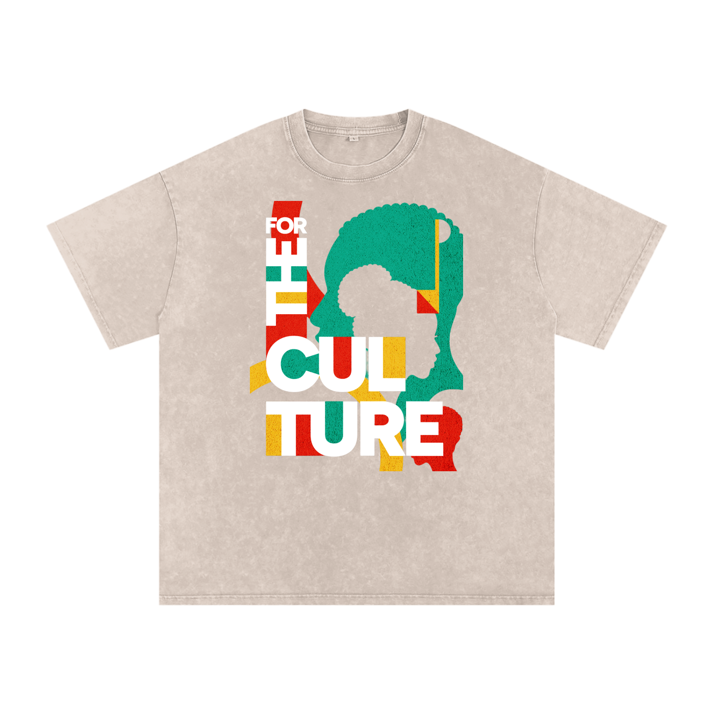 For the culture Acid Wash Oversize T-Shirt
