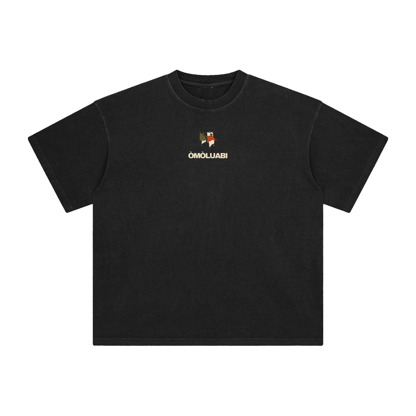 ÒMÒLUABI Enzyme Washed T-Shirt