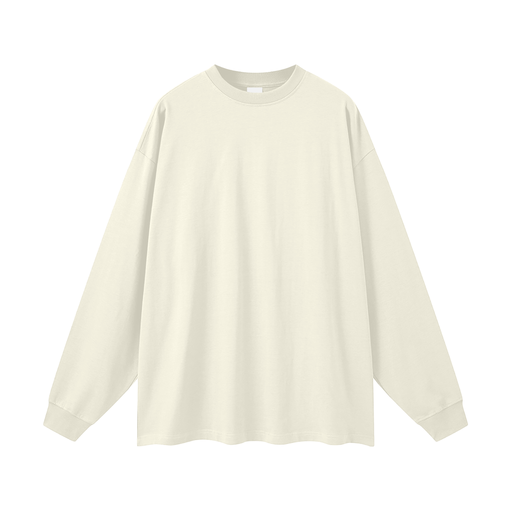 BLANK Oversized Unisex Long Sleeve T-Shirt