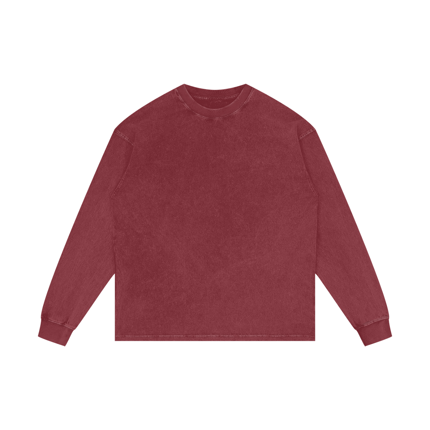 BLANK Acid Wash Oversize Long Sleeve T-Shirt