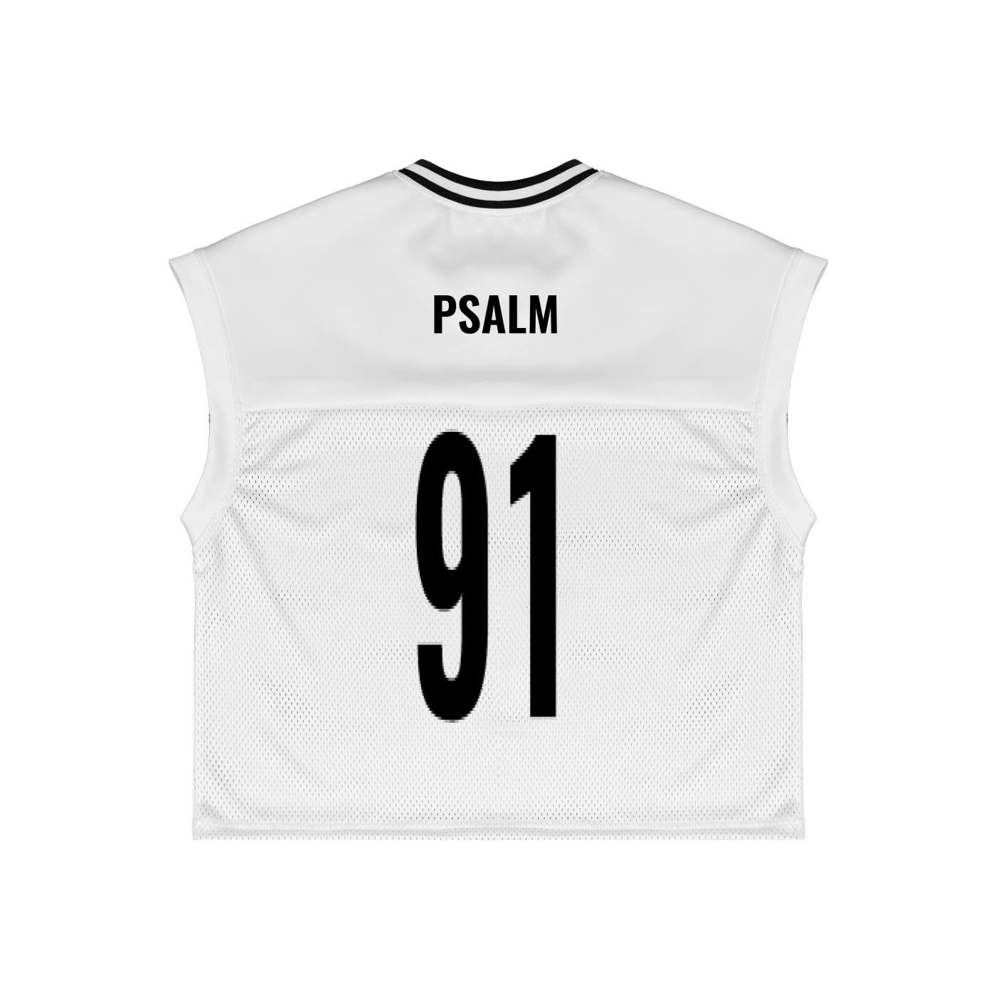 Psalm 91 Loose Sleeveless Mesh T-Shirt