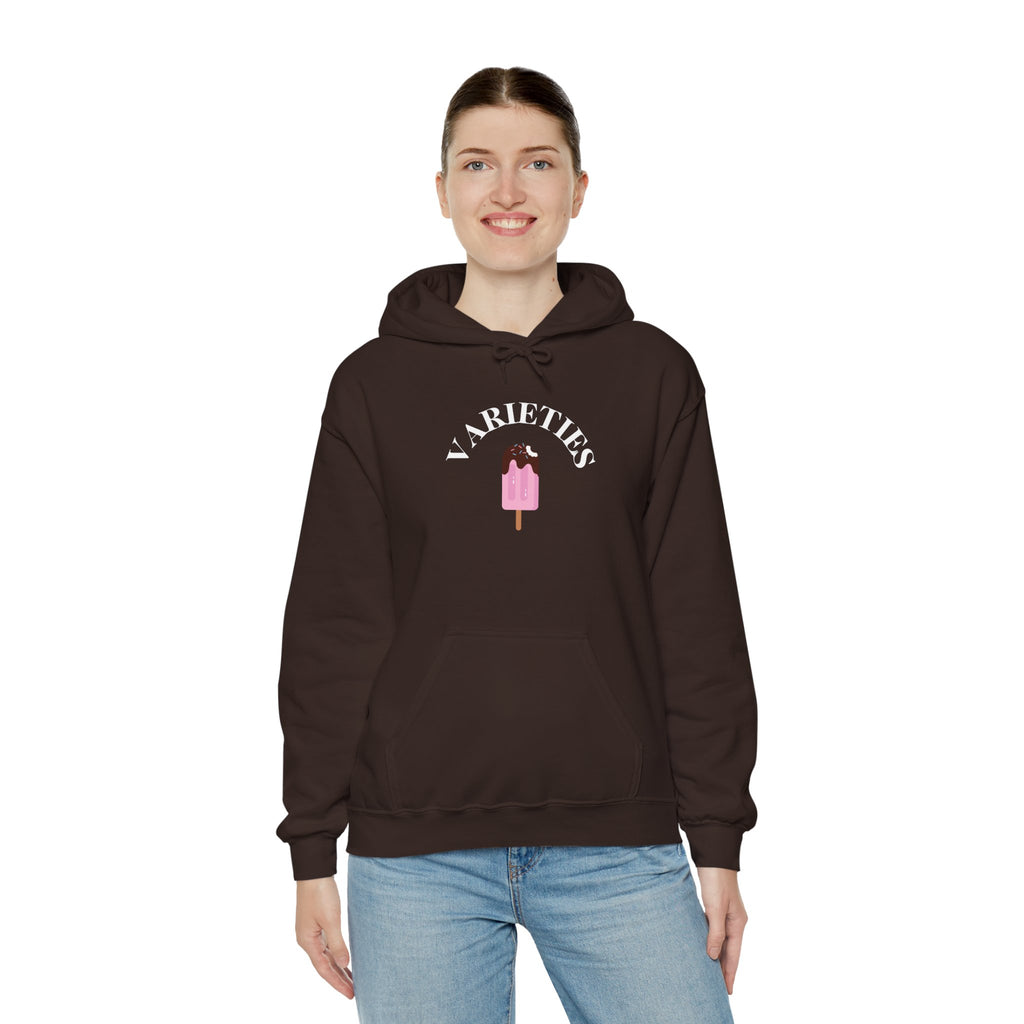 Cool Summer Treats Hoodie - 'Varieties' Ice Cream Design