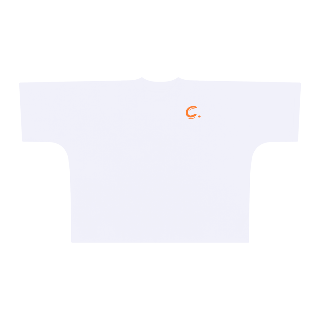 CLEMENTINE Oversize One-piece Pattern Cut Boxy Tee - 300 GSM