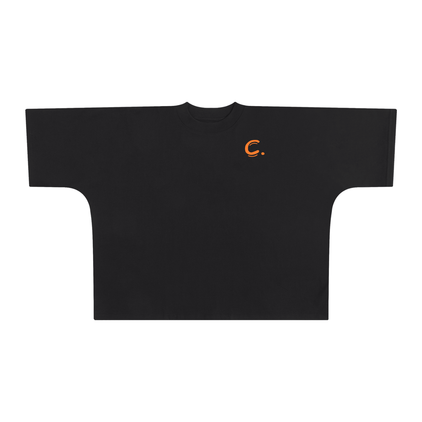 CLEMENTINE Oversize One-piece Pattern Cut Boxy Tee - 300 GSM