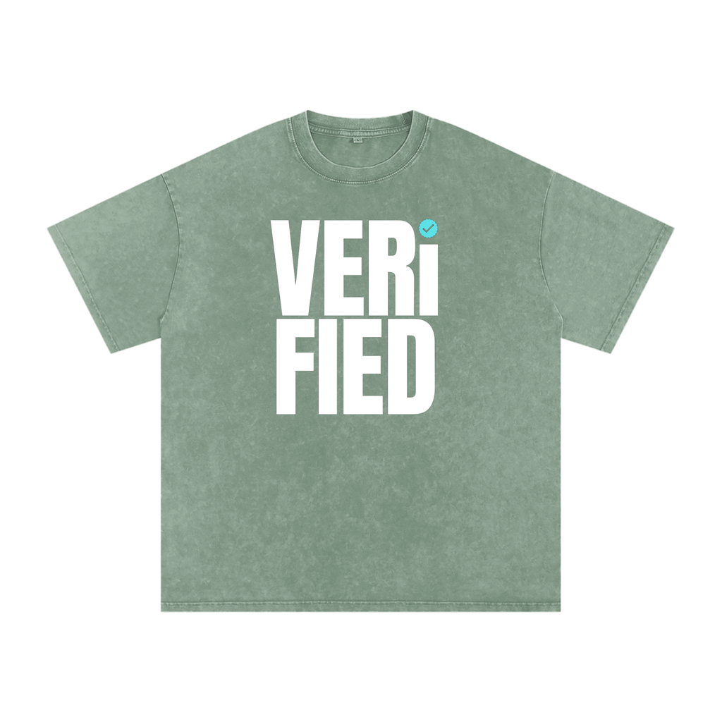 Verified Acid Wash Oversize T-Shirt