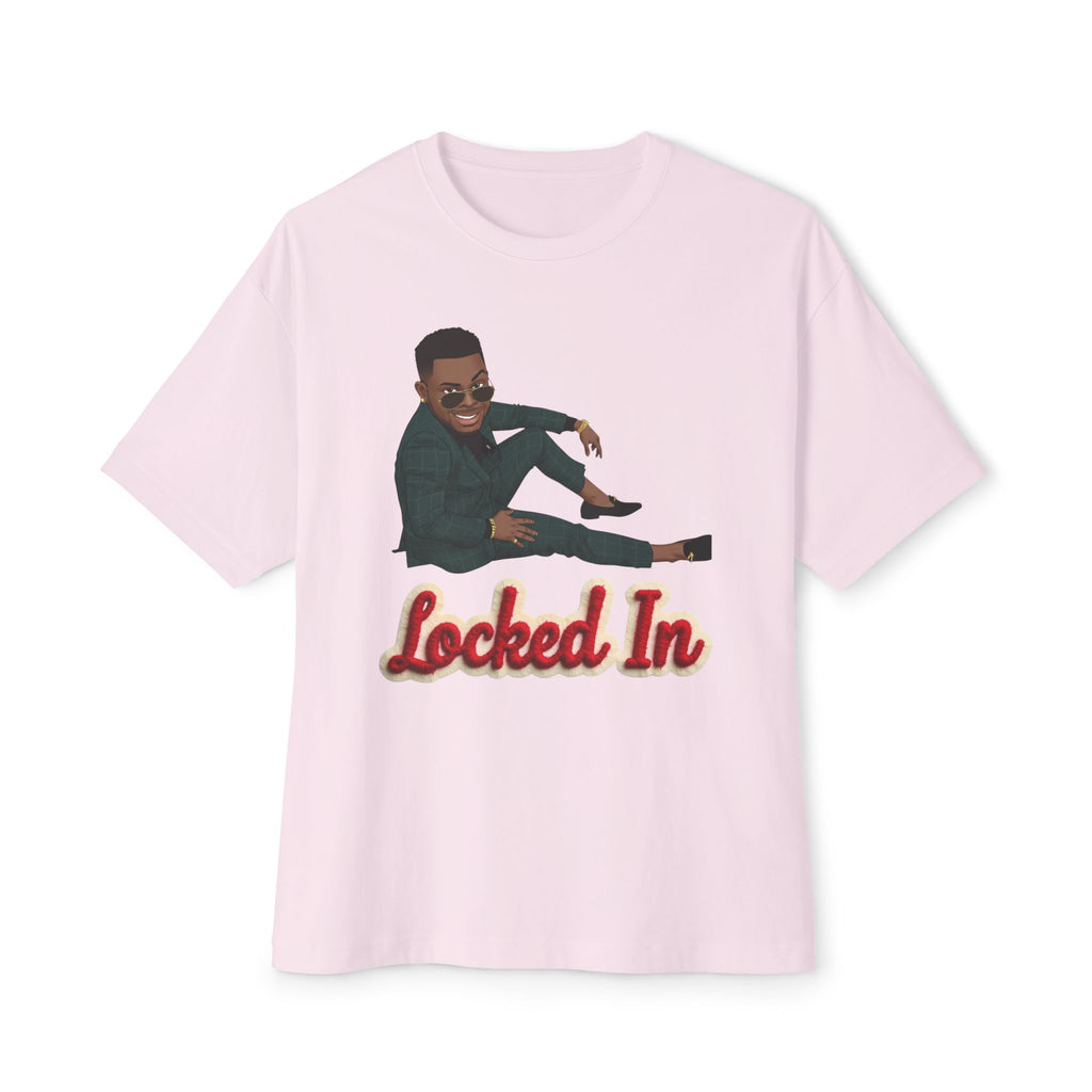 Locked In T‑Shirt By Ini — Motivational Graphic Tee with 'Locked In' Text