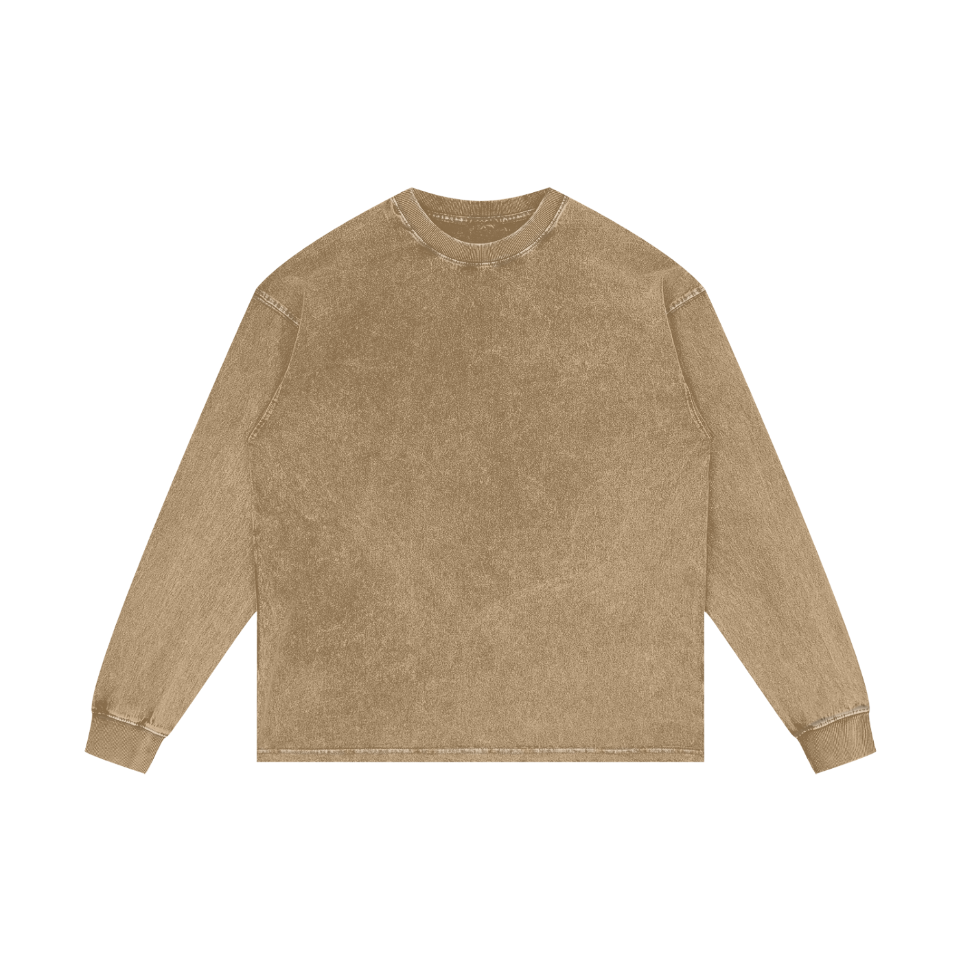 BLANK Acid Wash Oversize Long Sleeve T-Shirt