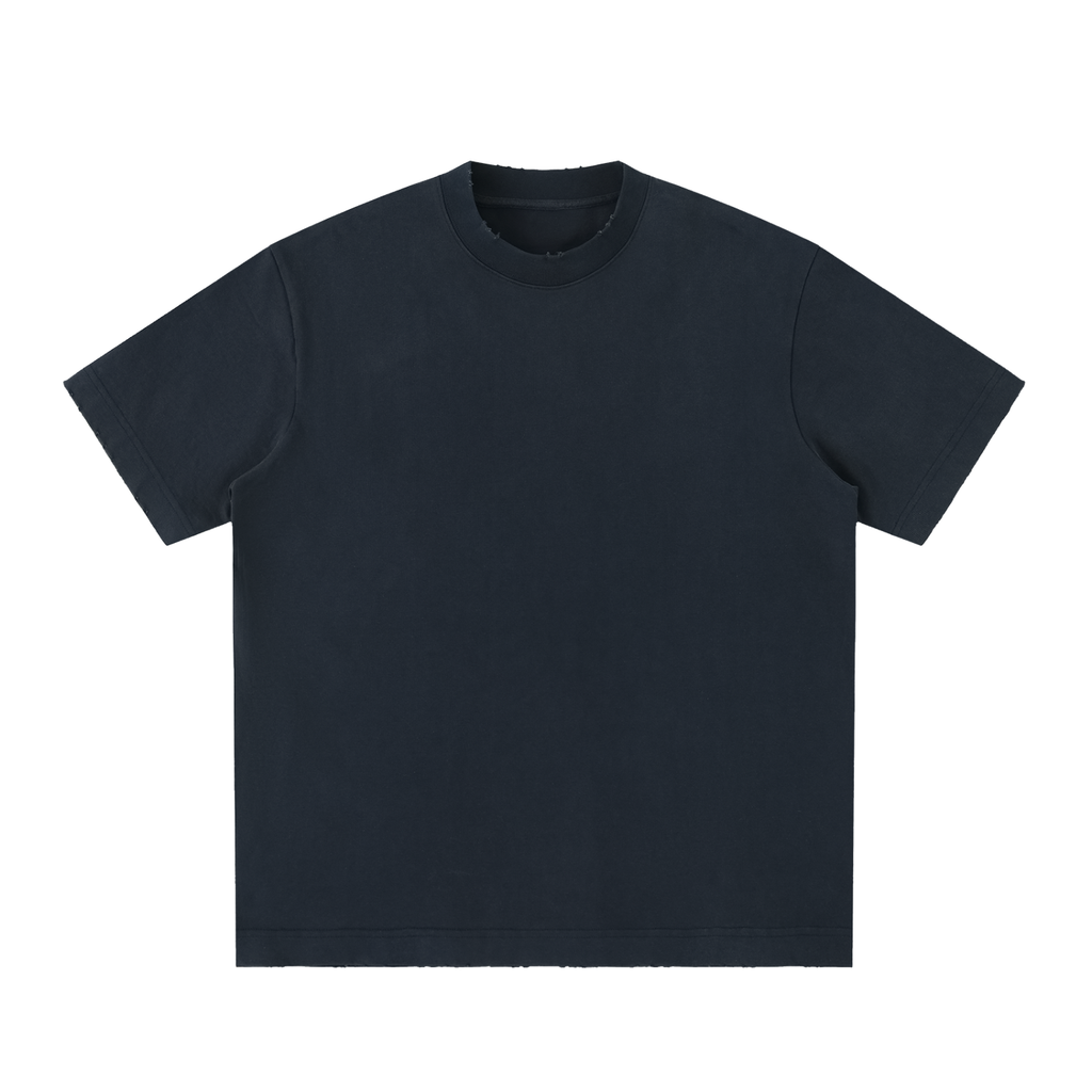 BLANK Heavyweight Vintage Washed Frayed T-Shirt