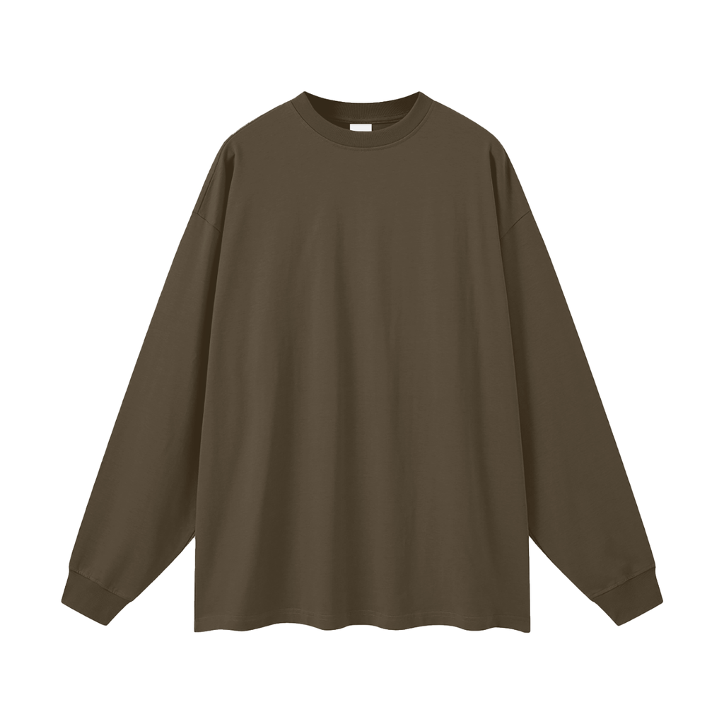 BLANK Oversized Unisex Long Sleeve T-Shirt