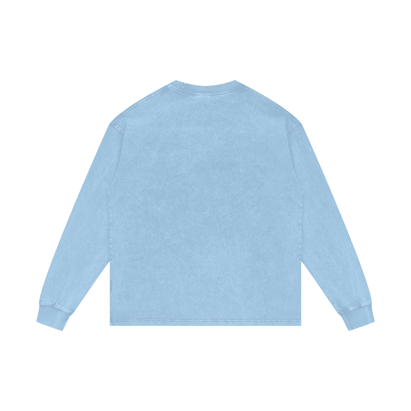 BLANK Acid Wash Oversize Long Sleeve T-Shirt