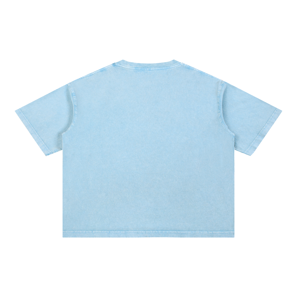 Naija Boi Mineral Wash Boxy Cotton T-Shirt