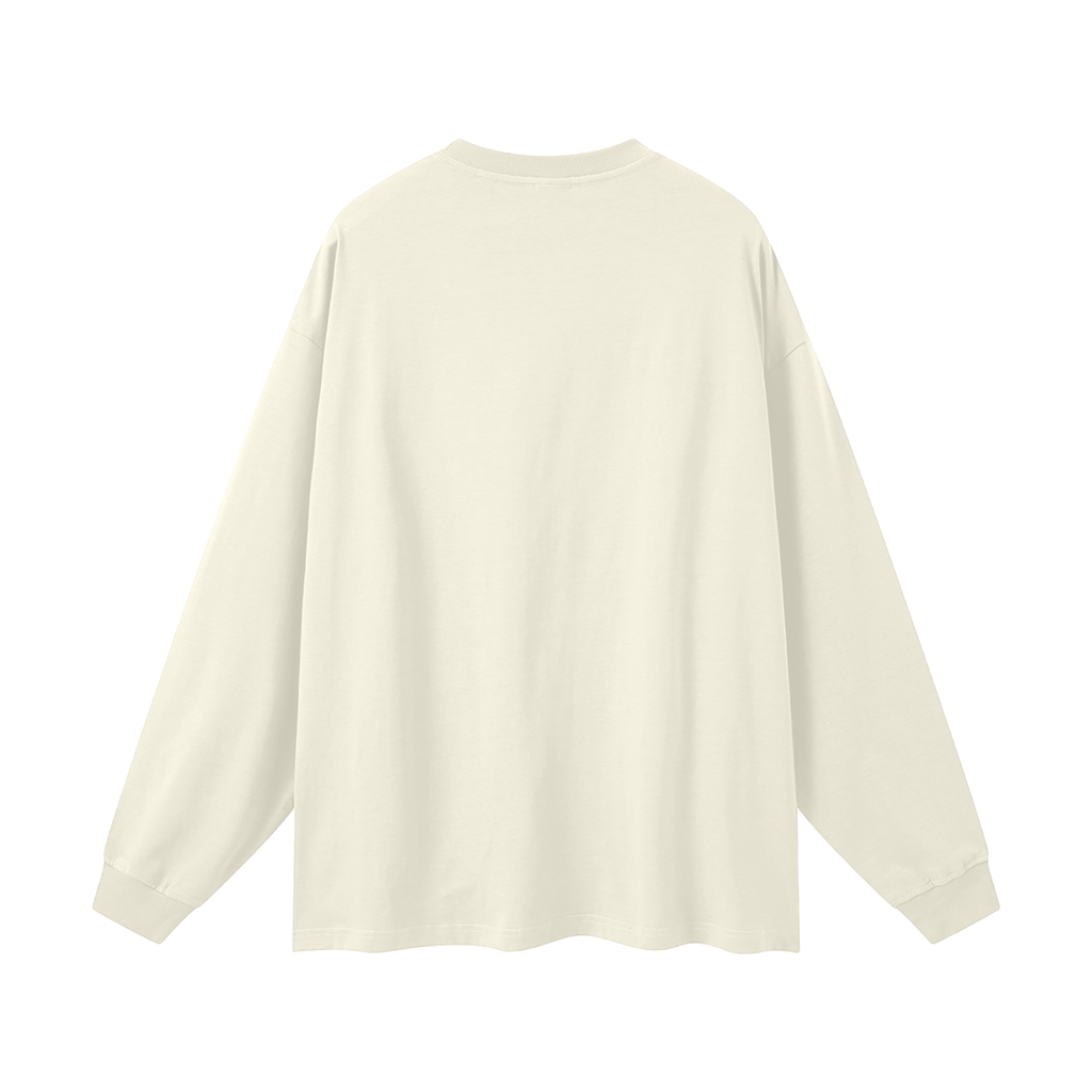 BLANK Oversized Unisex Long Sleeve T-Shirt