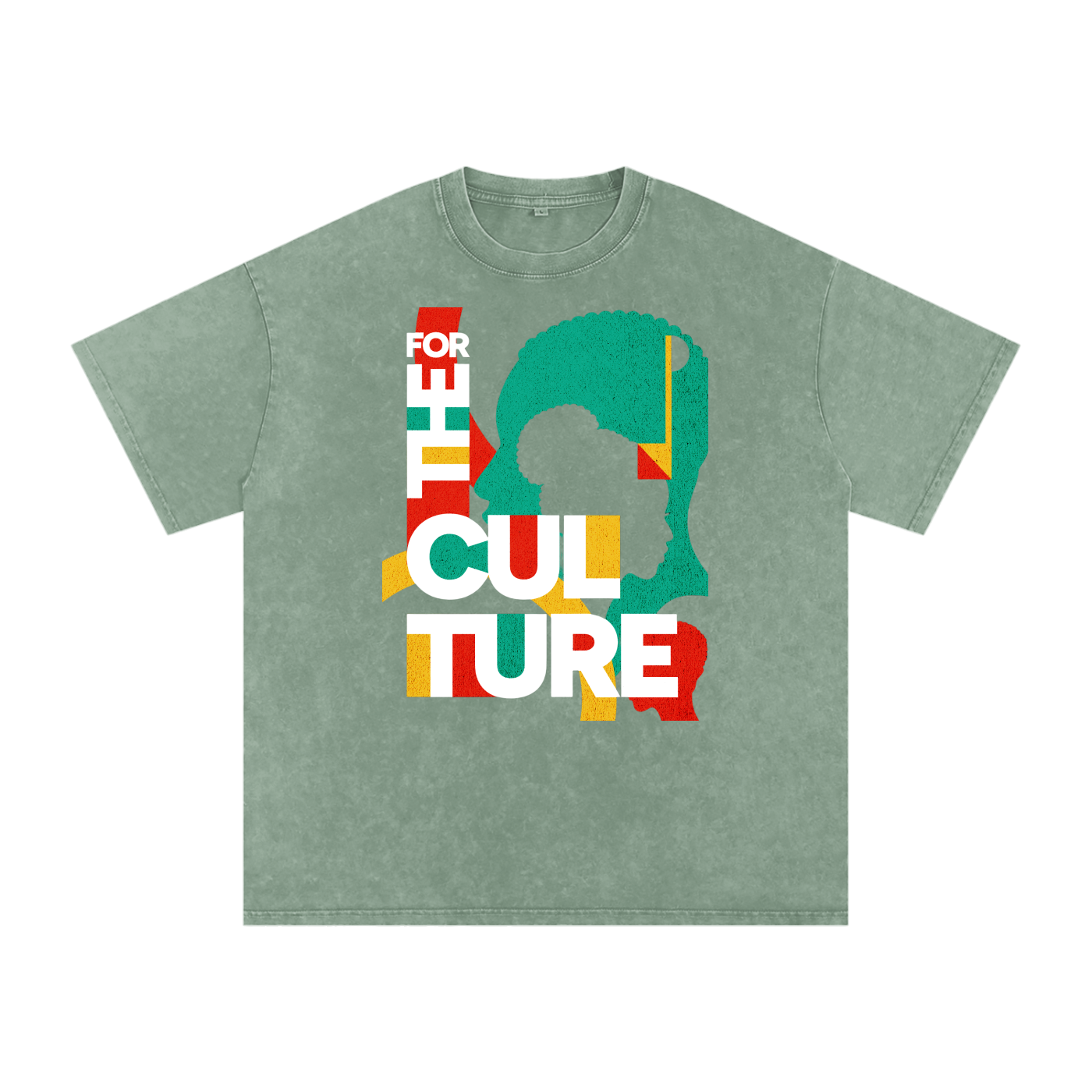 For the culture Acid Wash Oversize T-Shirt