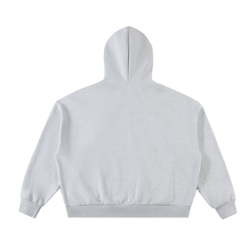 BLANK Fleeced Full-Zip Boxy Hoodie