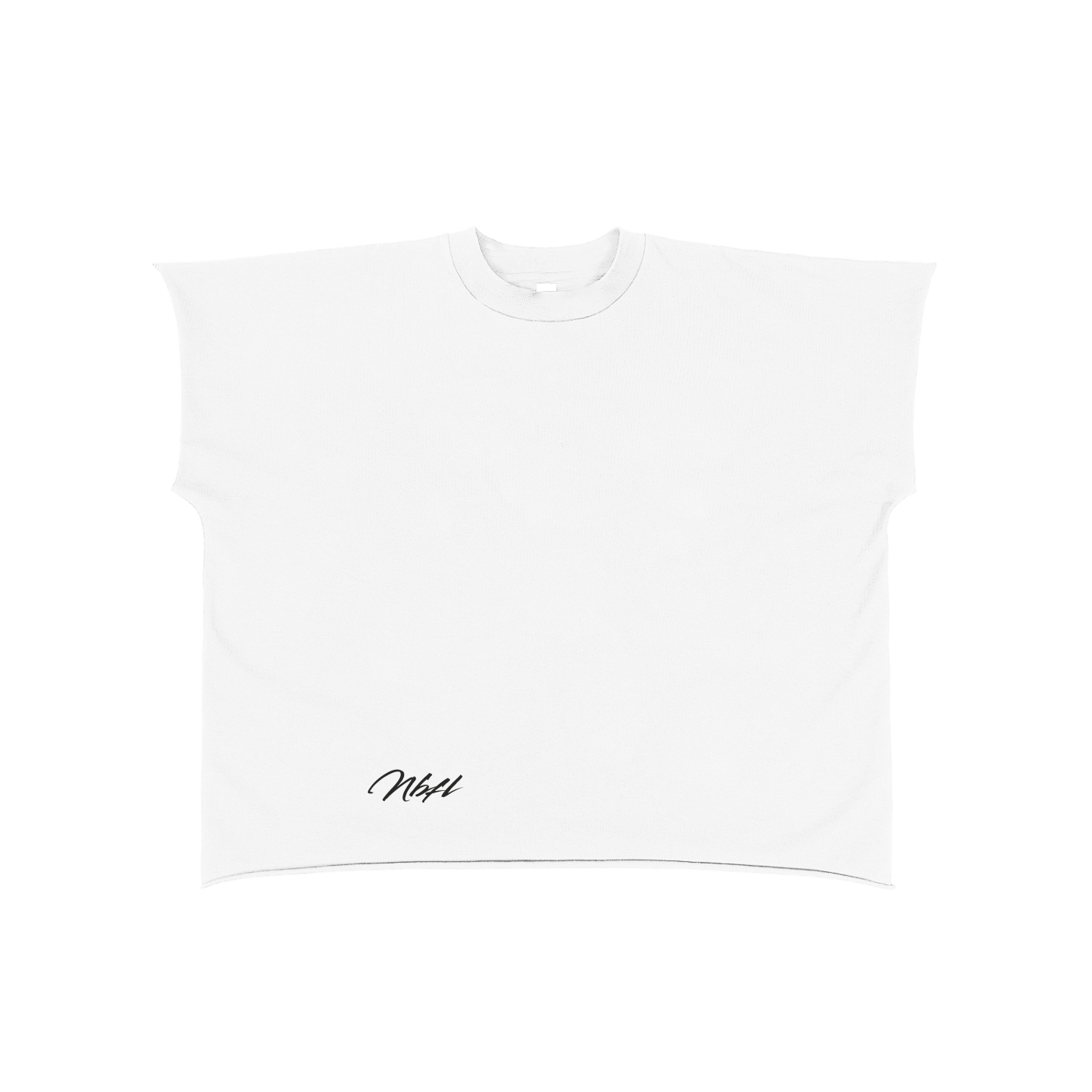 Nbfl Raw Edge Boxy Non-Shrink T-Shirt