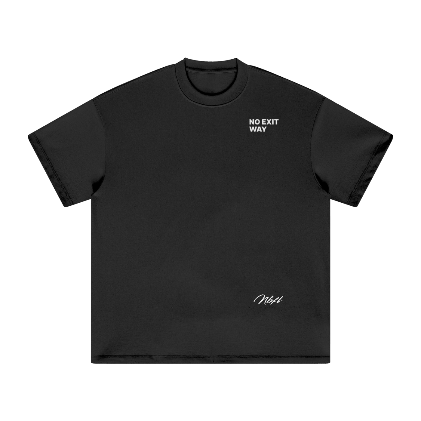 NO EXIT WAY Heavyweight Earth Tone T-Shirt