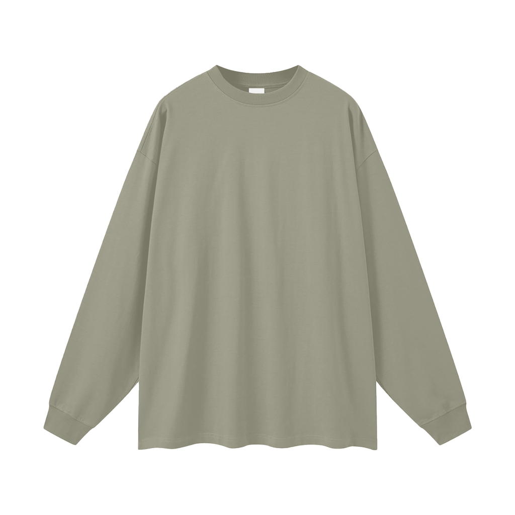 BLANK Oversized Unisex Long Sleeve T-Shirt