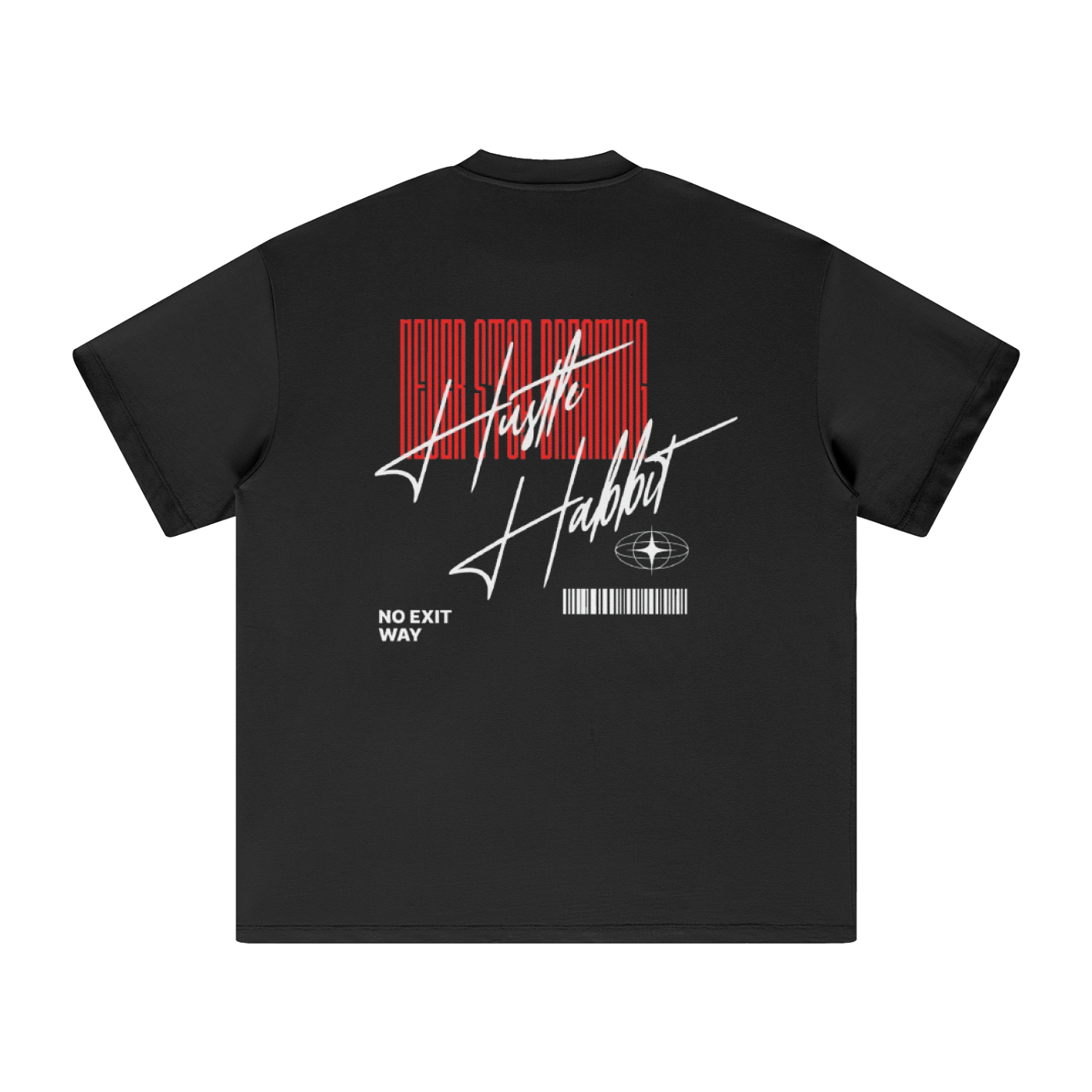 NO EXIT WAY Heavyweight Earth Tone T-Shirt