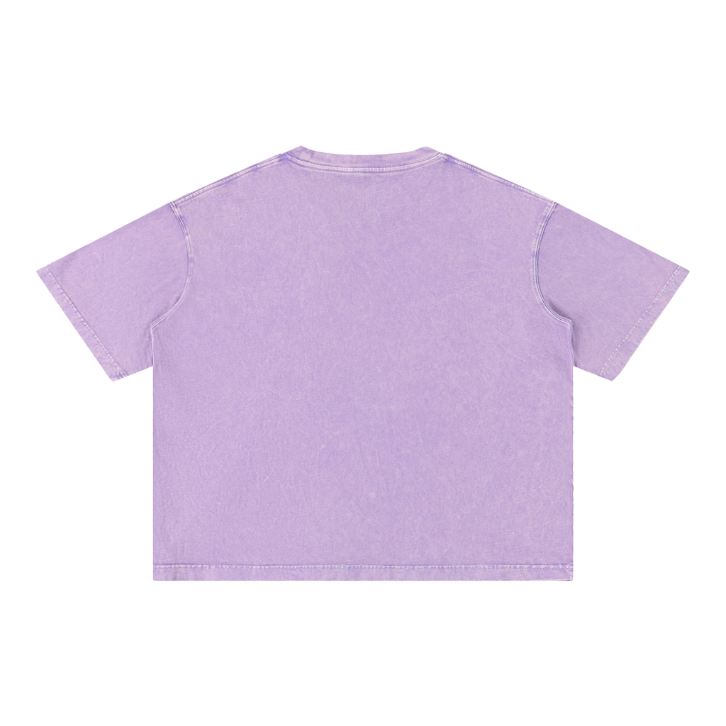 Naija Boi Mineral Wash Boxy Cotton T-Shirt