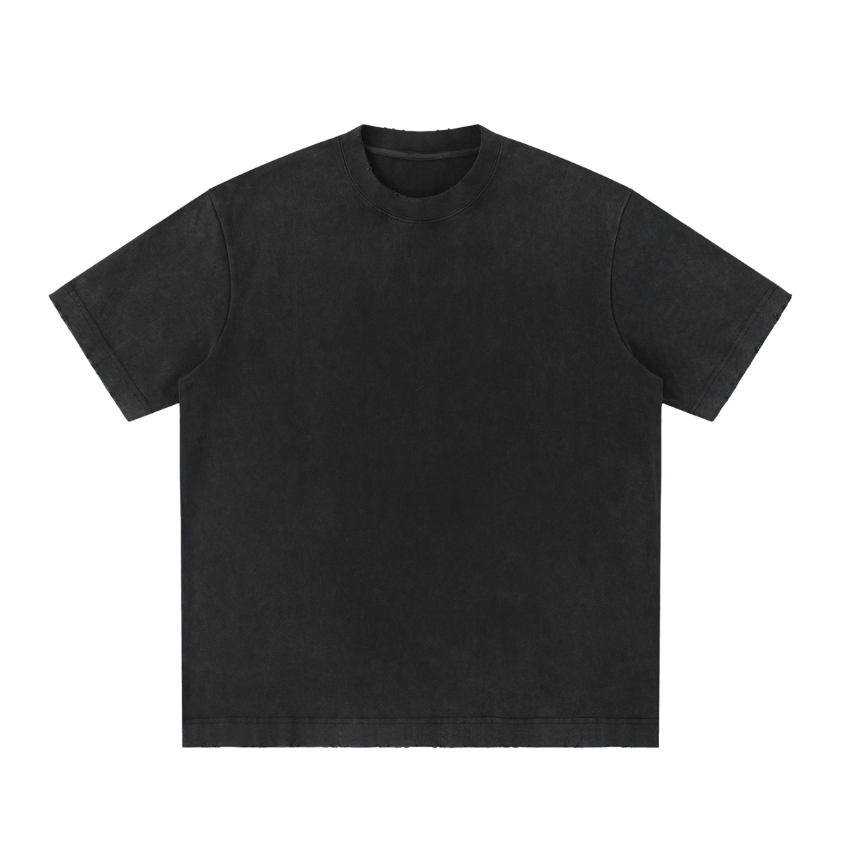 BLANK Heavyweight Vintage Washed Frayed T-Shirt