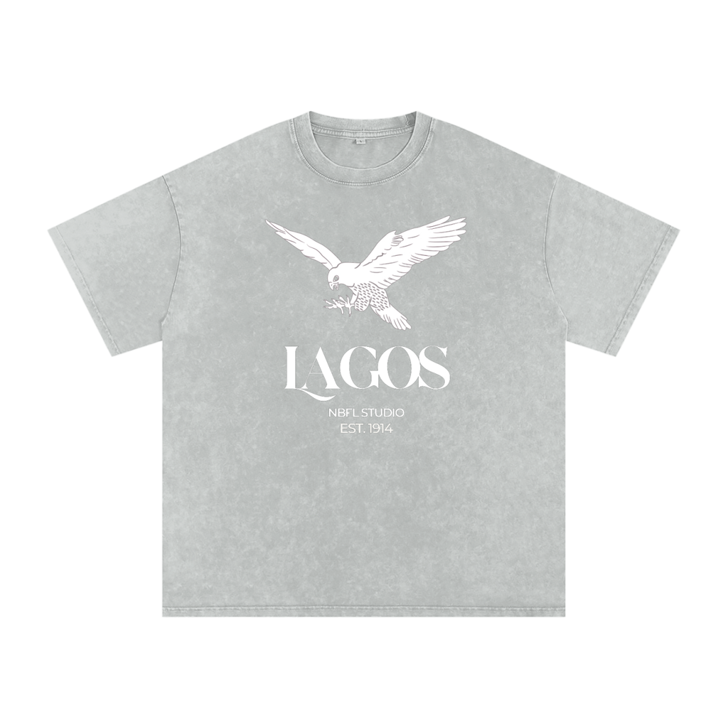 Lagos Acid Wash Oversize T-Shirt