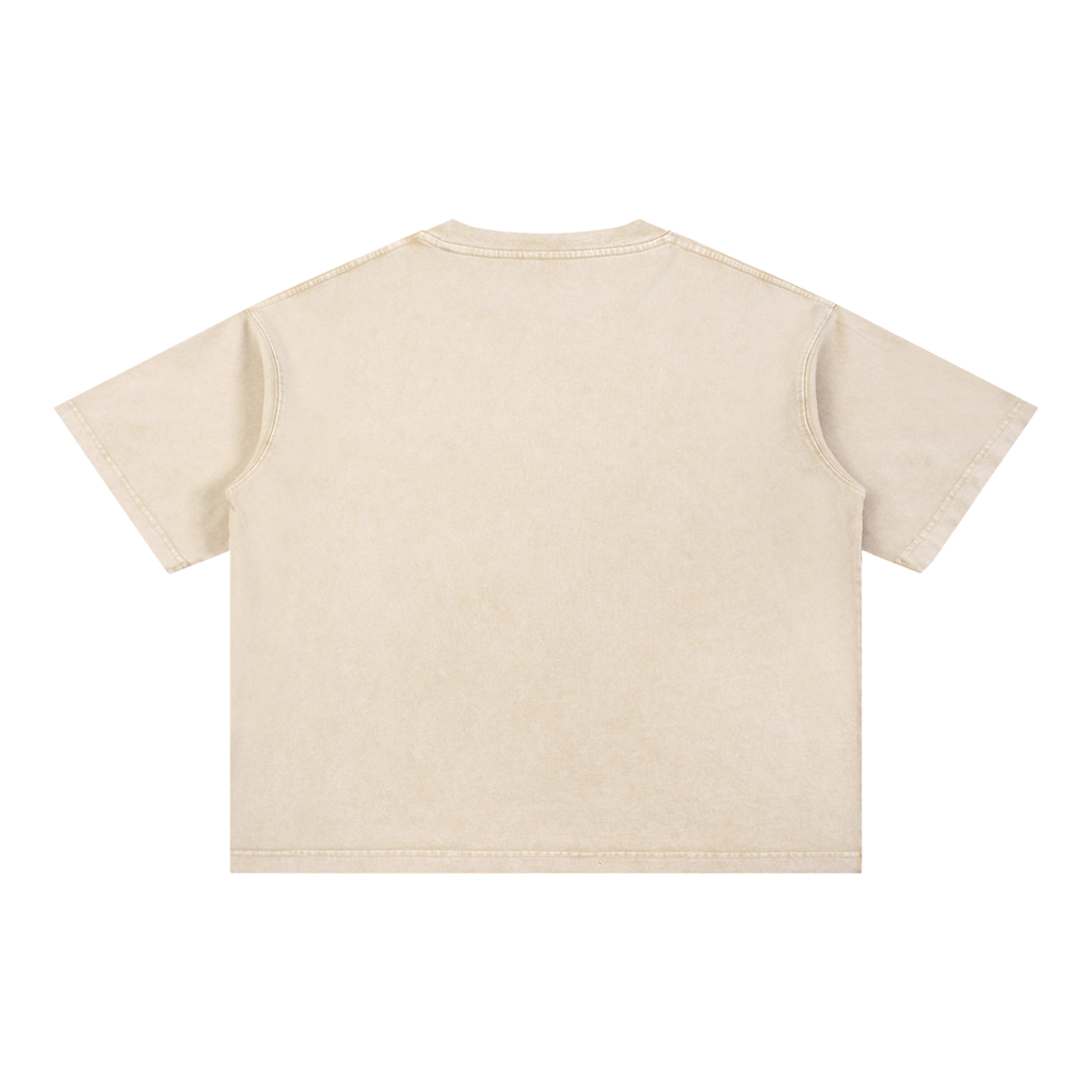 Naija Boi Mineral Wash Boxy Cotton T-Shirt