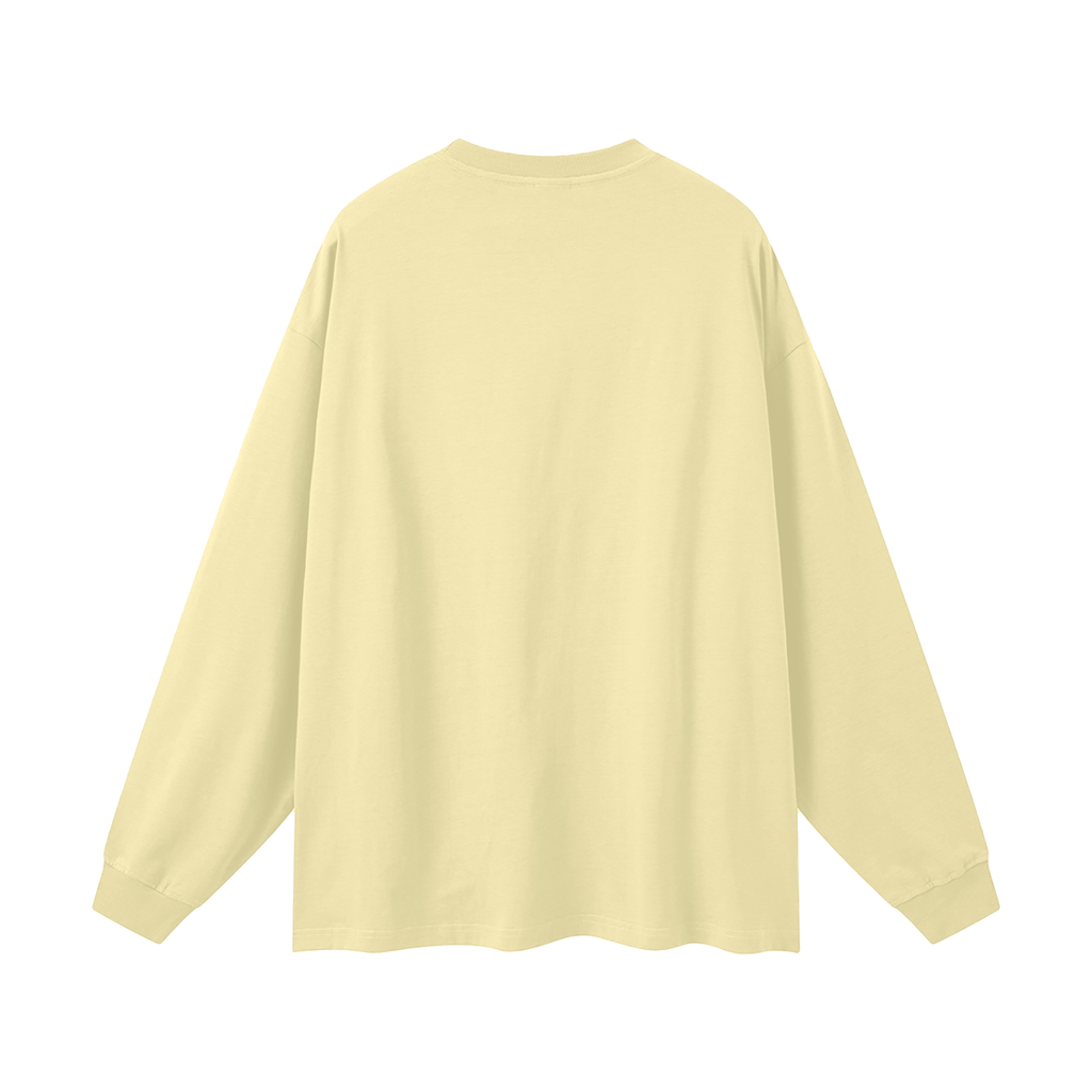 BLANK Oversized Unisex Long Sleeve T-Shirt