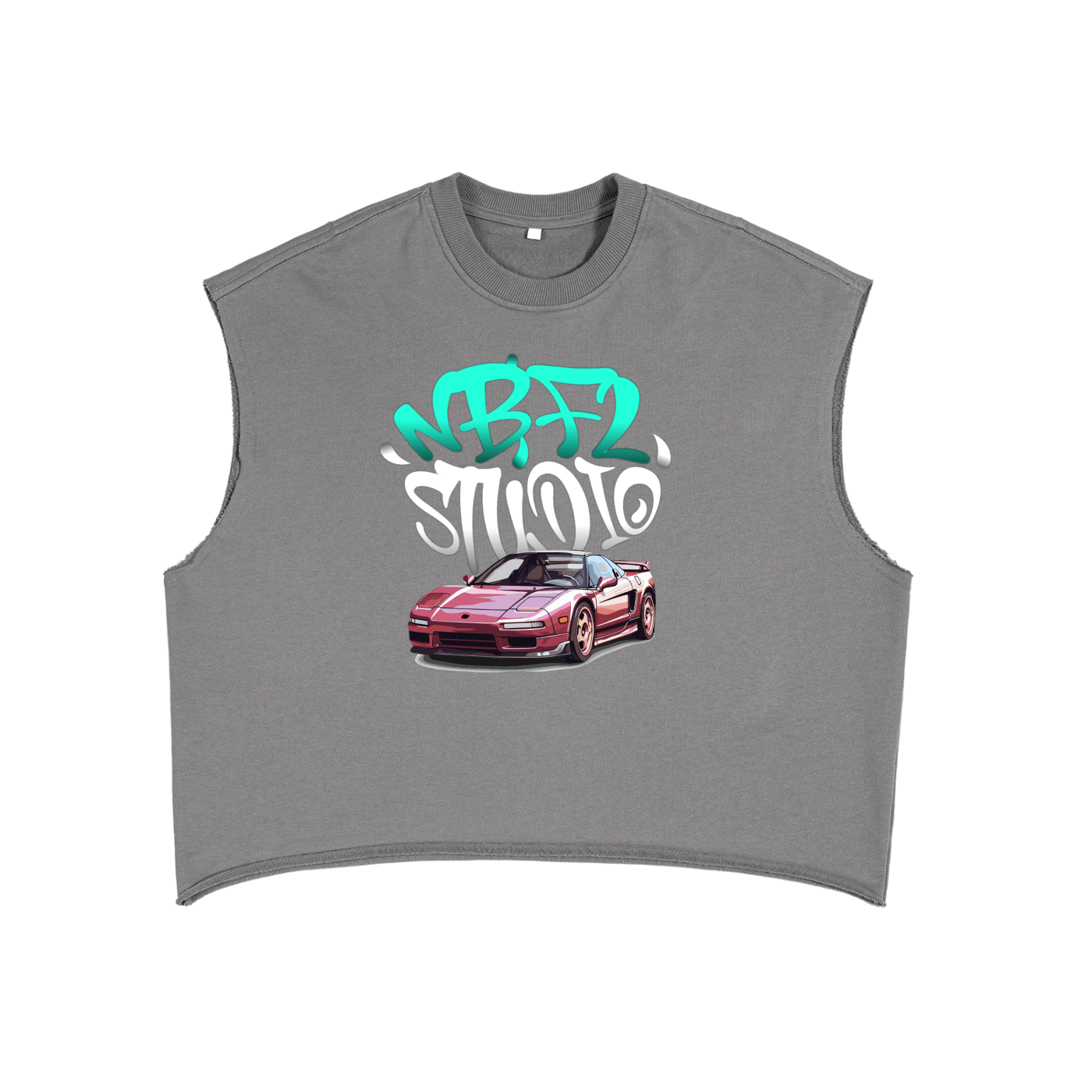 NBFL Studio French Terry Boxy Tank Top