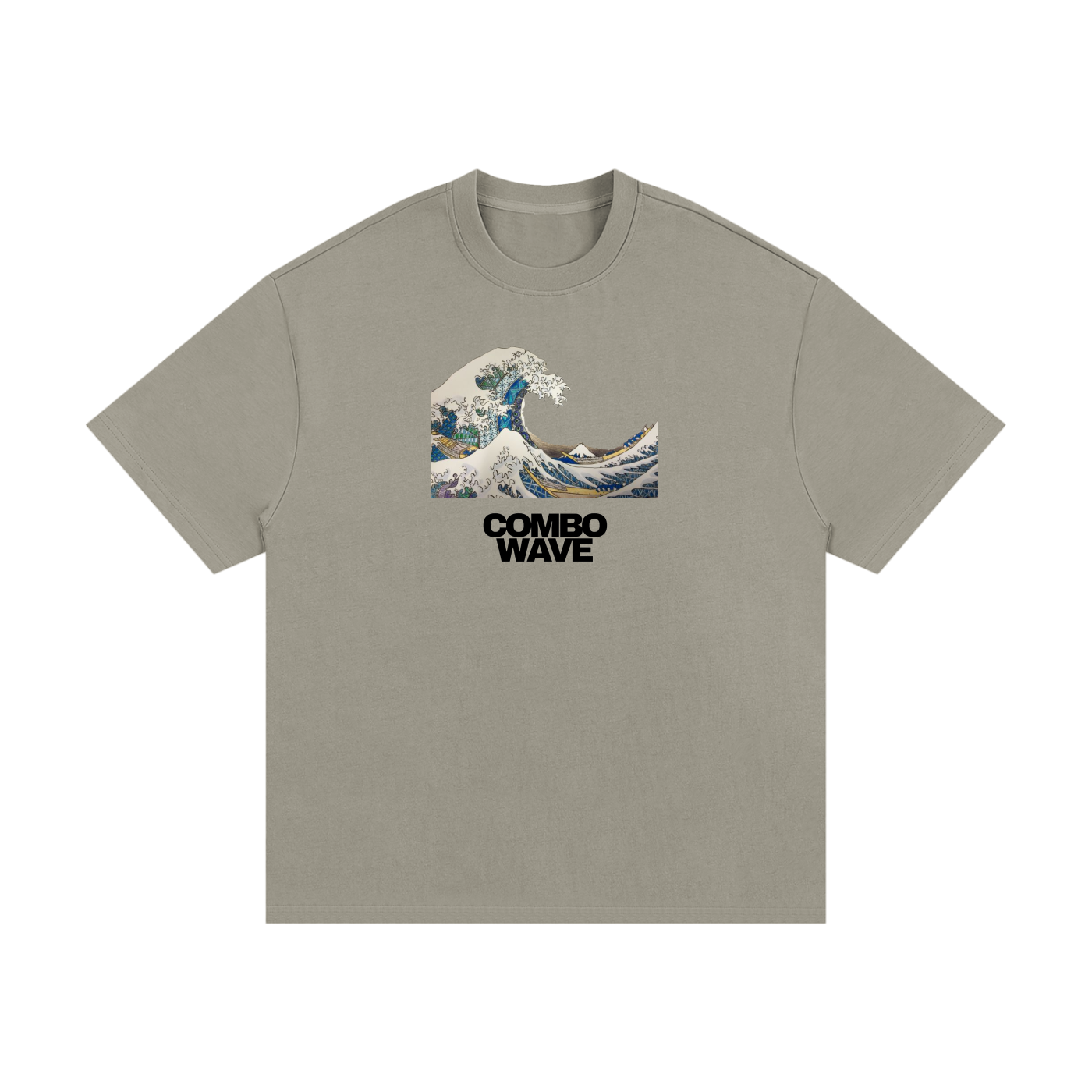 Combo wave - Essential Heavyweight Cotton T-Shirt