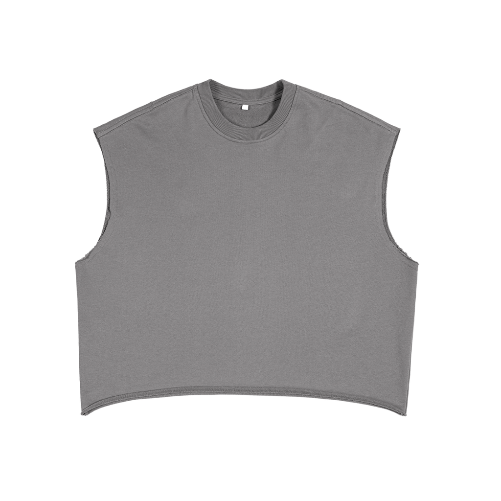 BLANK French Terry Boxy Tank Top
