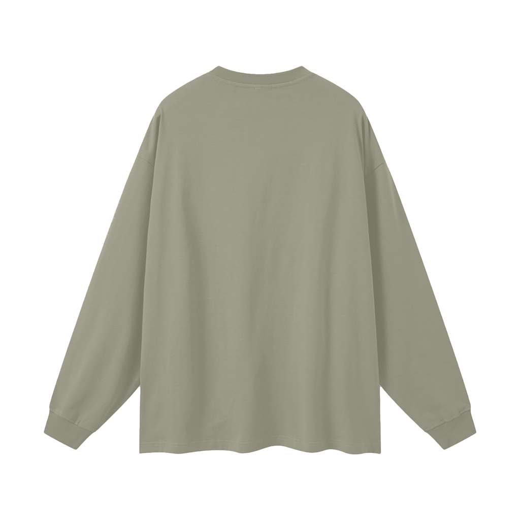 BLANK Oversized Unisex Long Sleeve T-Shirt