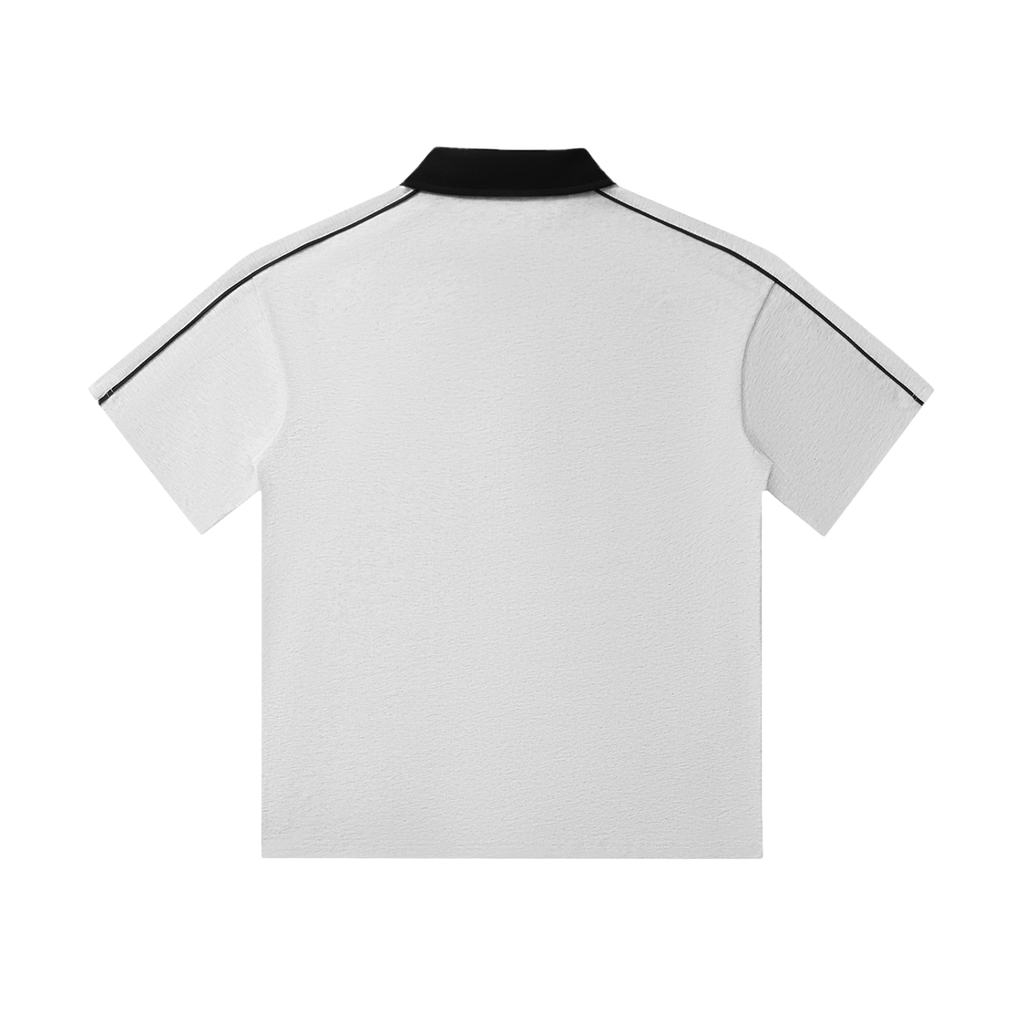 NBFL Contrast Collar Short-Sleeve Polo Shirt