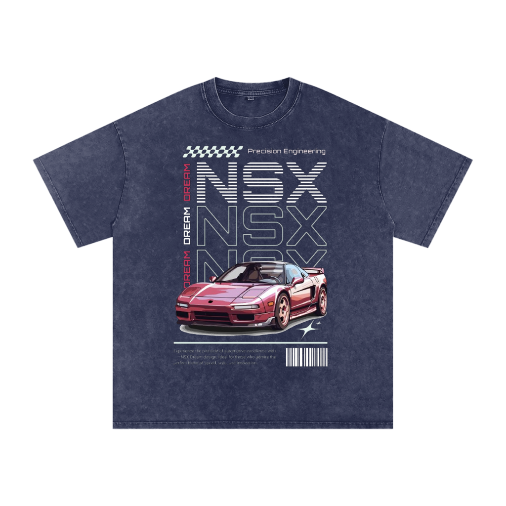 NSX Acid Wash Oversize T-Shirt