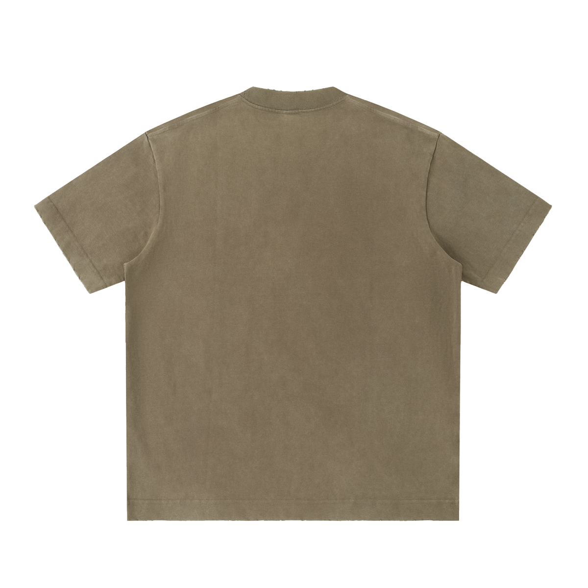BLANK Heavyweight Vintage Washed Frayed T-Shirt