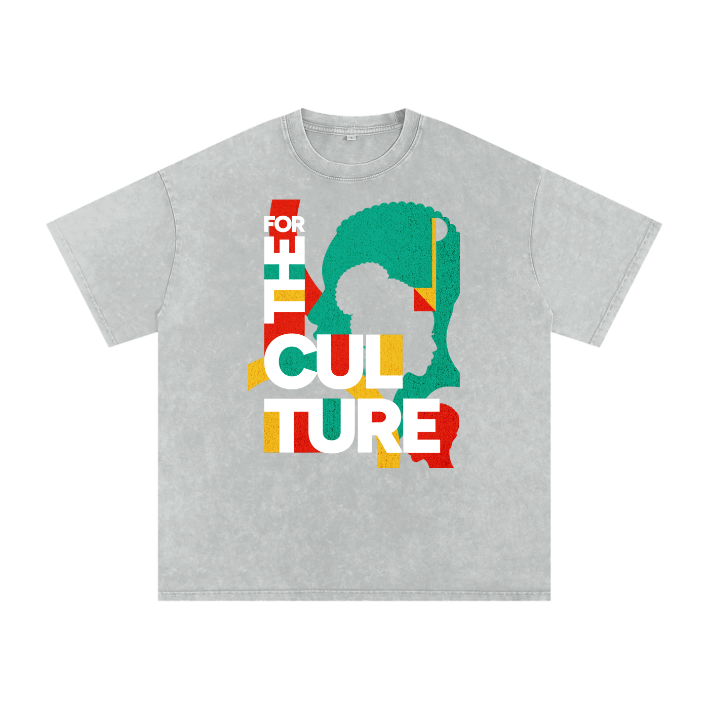 For the culture Acid Wash Oversize T-Shirt