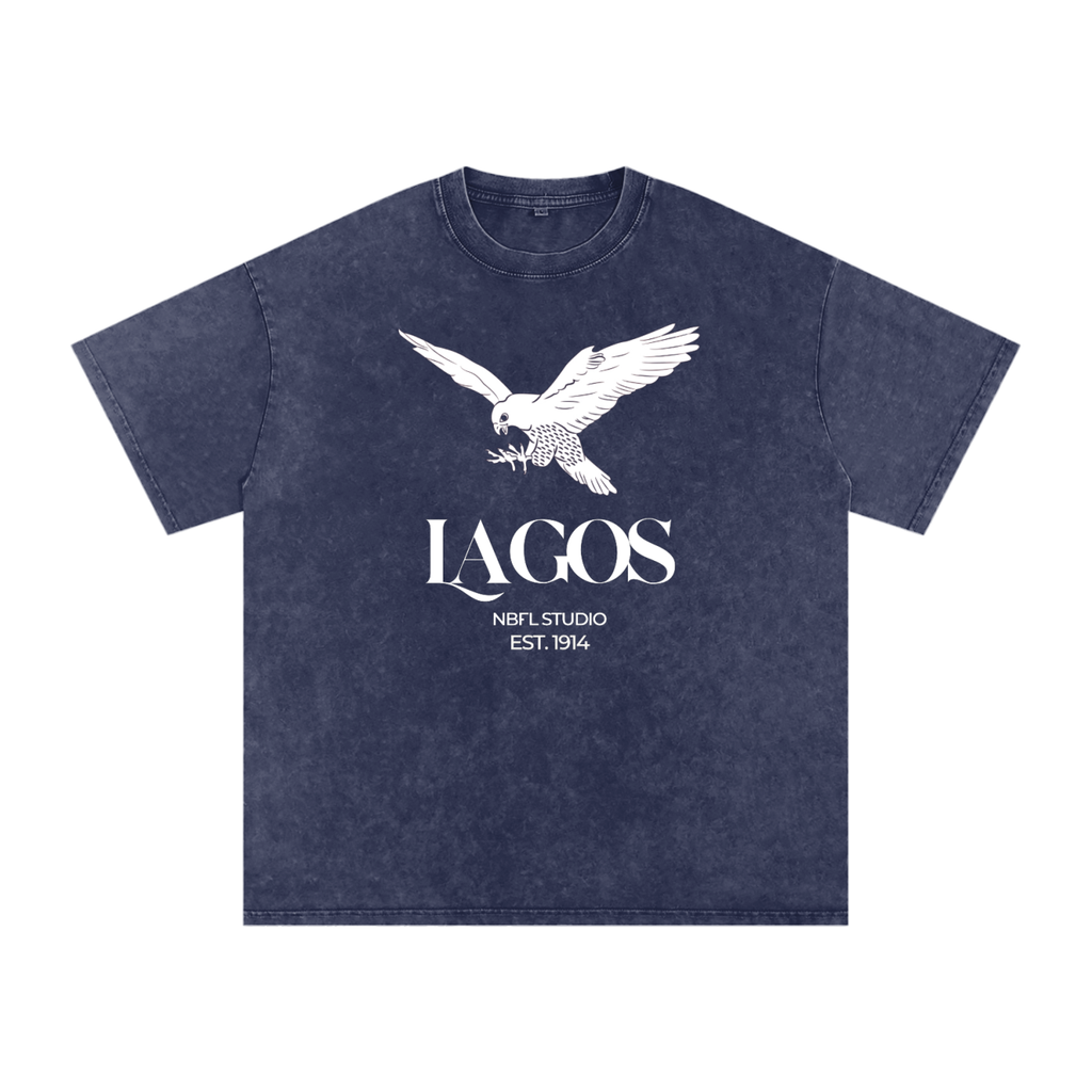 Lagos Acid Wash Oversize T-Shirt