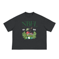 Omo Naija female black Classic Loose Boxy Tee