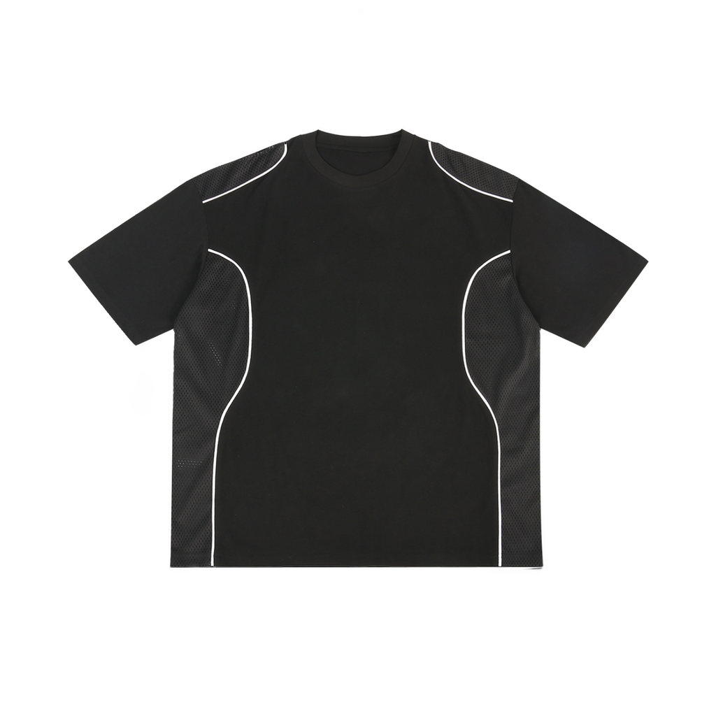 BLANK Contrast Piped Panel T-Shirt