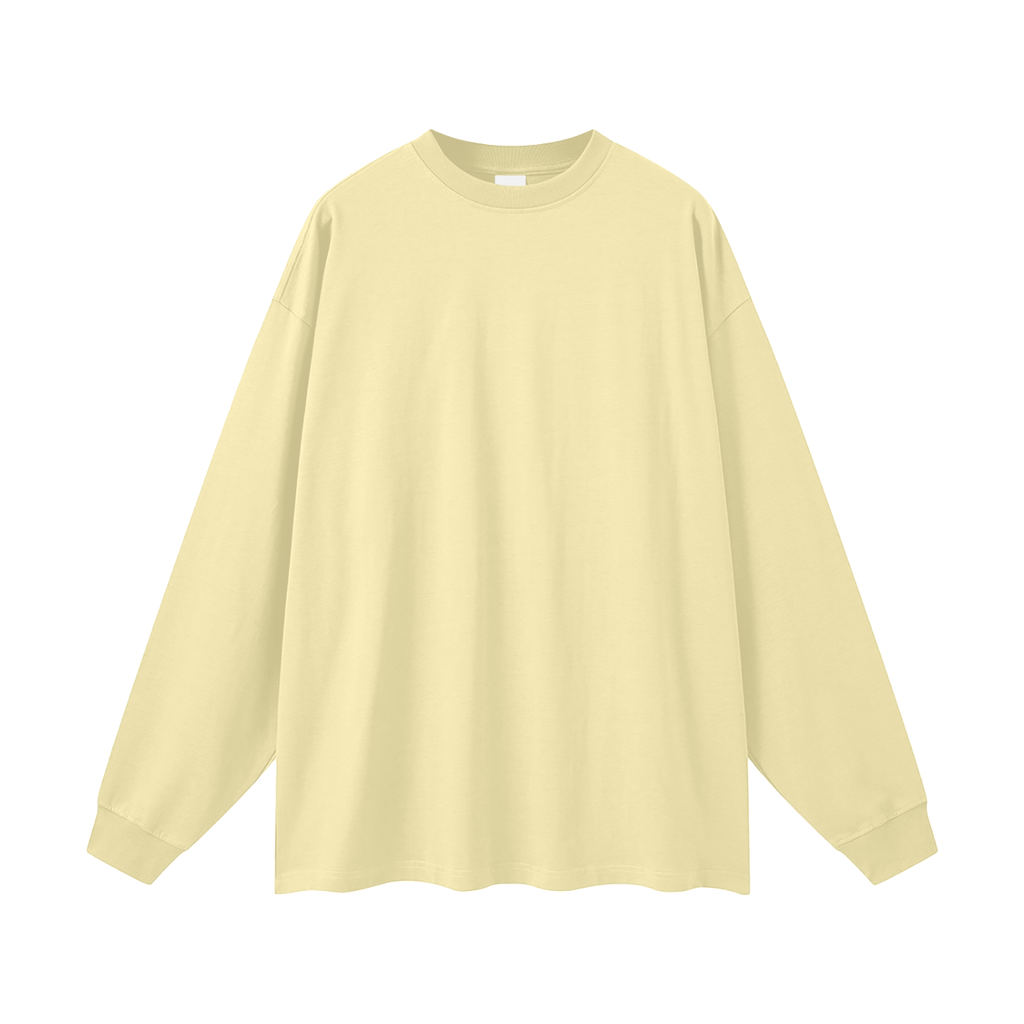 BLANK Oversized Unisex Long Sleeve T-Shirt