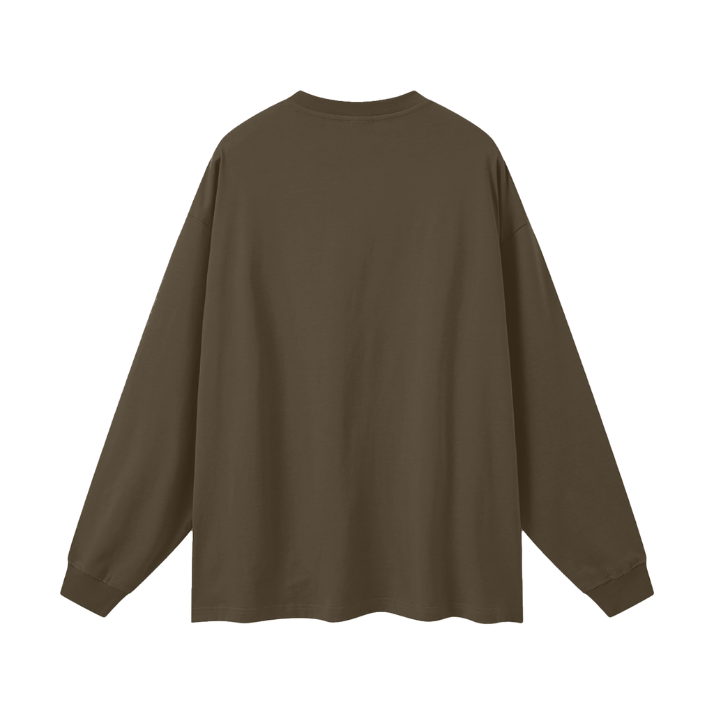 BLANK Oversized Unisex Long Sleeve T-Shirt