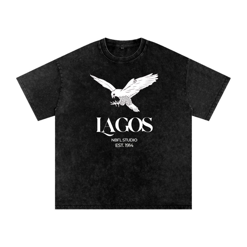 Lagos Acid Wash Oversize T-Shirt