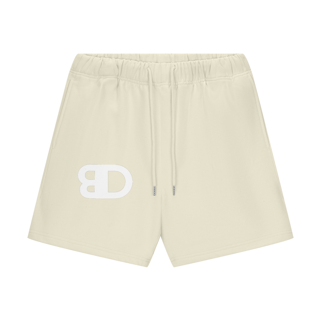 Balanze D Streetwear Unisex Heavyweight 460G Fleece Loose Fit Shorts