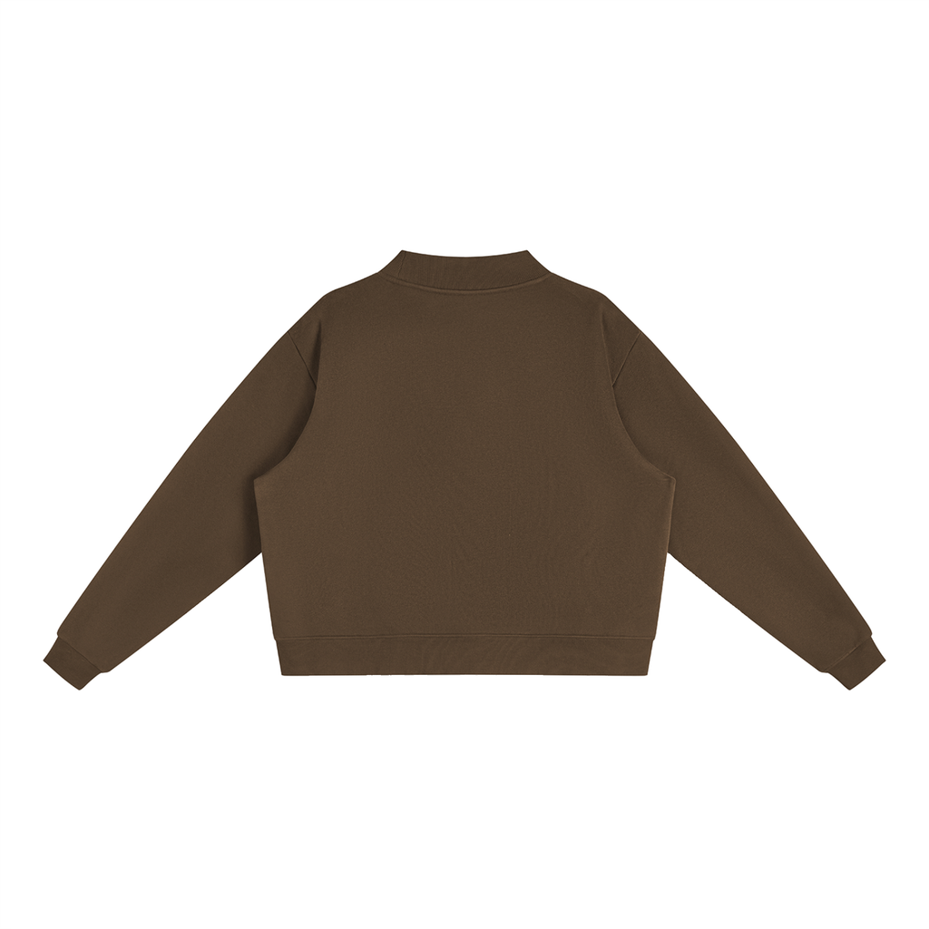Nbfl Essential Fleece Mock-Neck Crew Sweatshirt