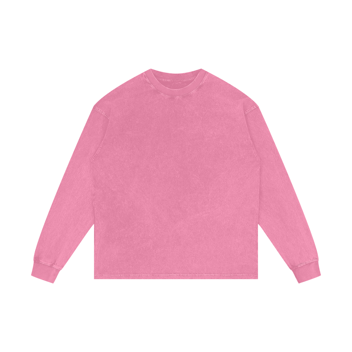 BLANK Acid Wash Oversize Long Sleeve T-Shirt